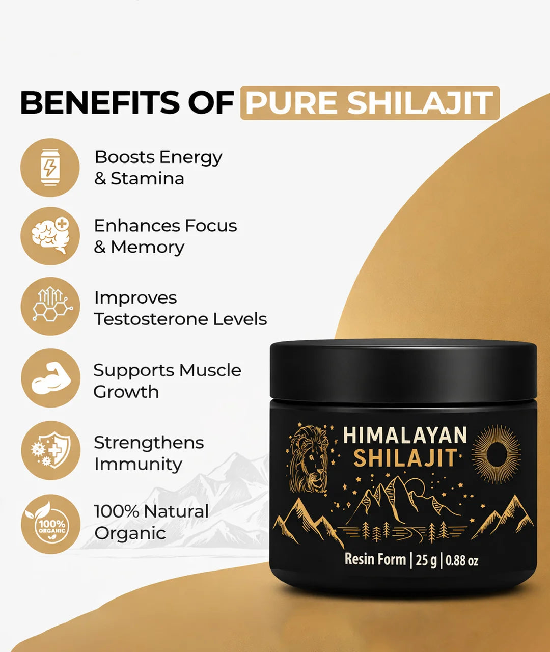 Pure Himalayan Shilajit Resin uk lab tested shilajit BENEFITS