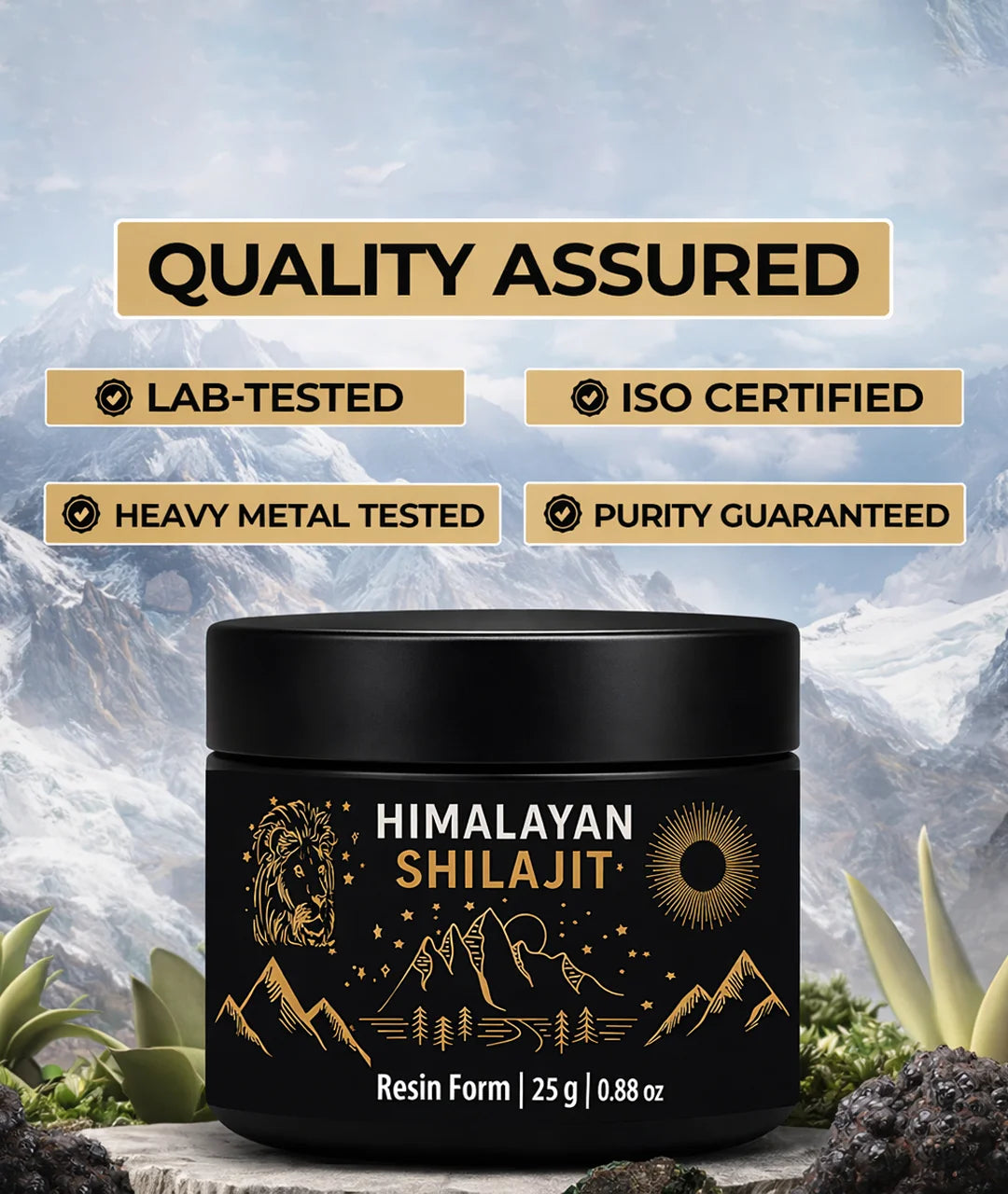 Pure Himalayan Shilajit Resin uk quality assured