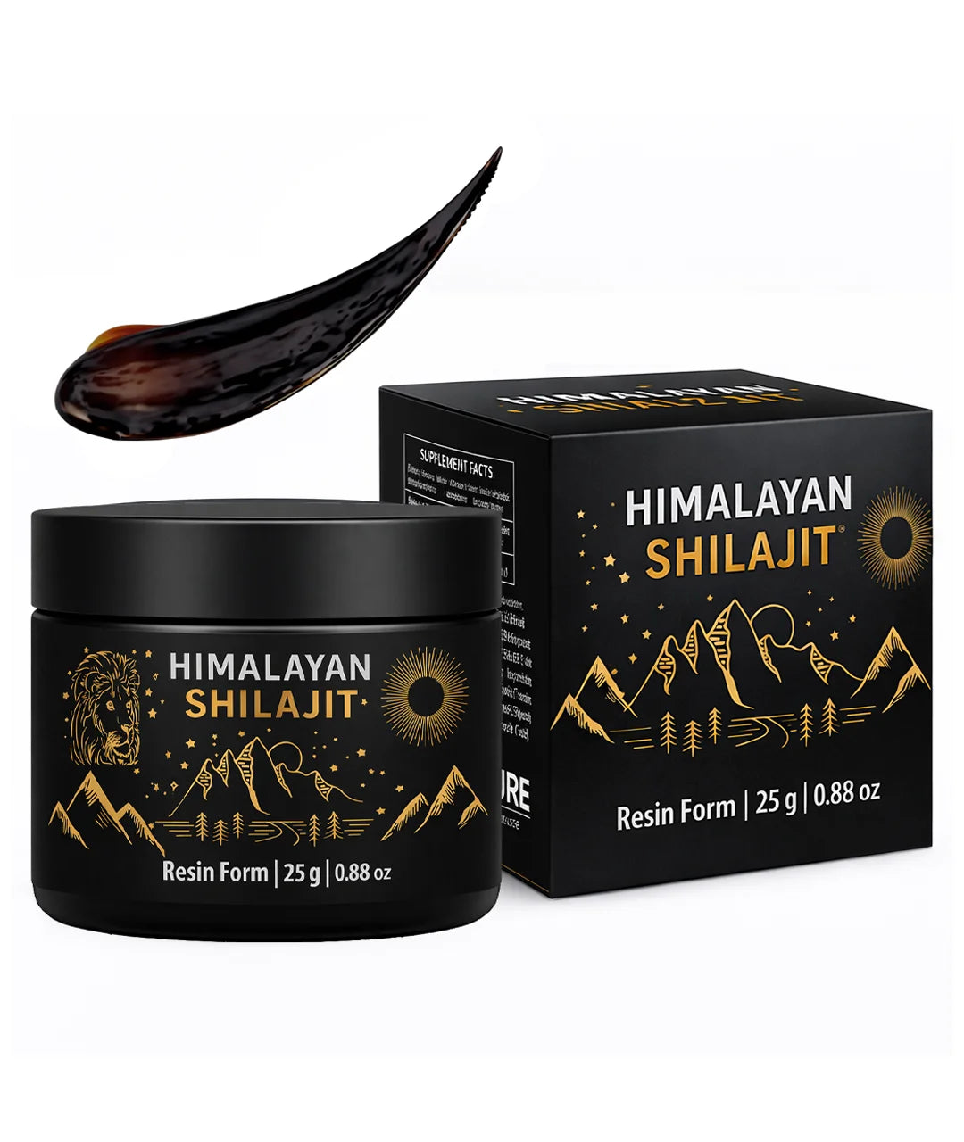 Pure Himalayan Shilajit Resin uk with Box
