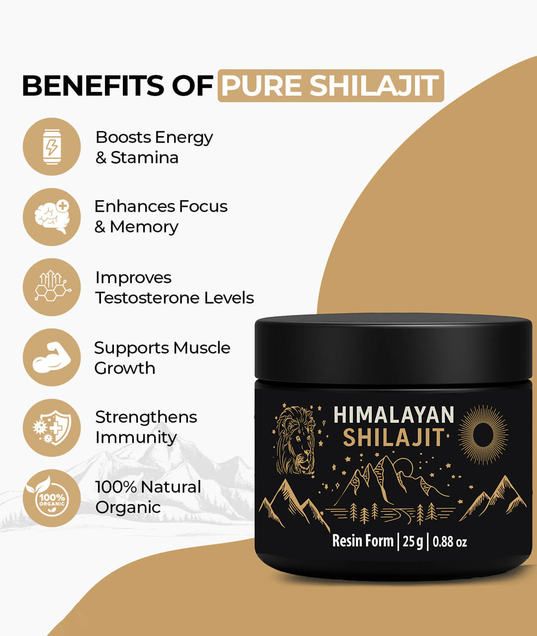 shilajit benefits Pure Himalayan Shilajit Resin UK